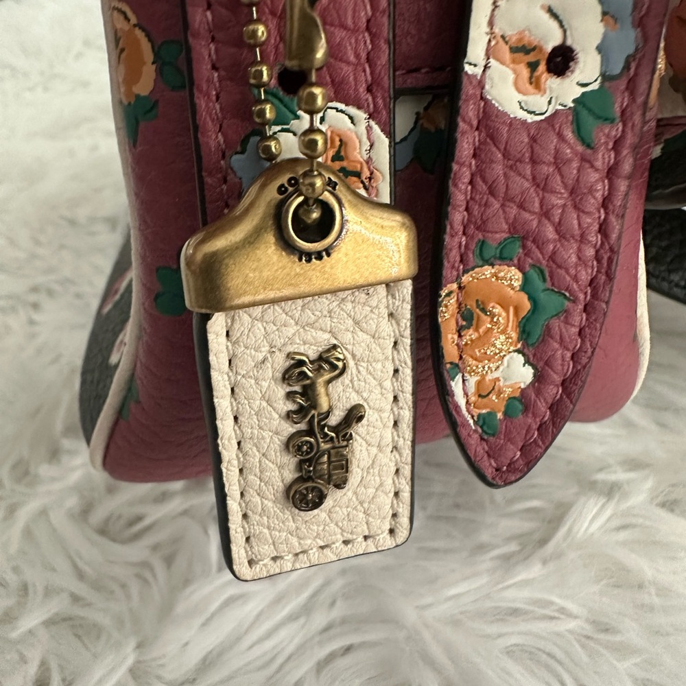 Coach X Tabitha Simmons Meadow Rose Floral Crossbody Bag 78709 Rare HTF - Picture 8 of 10